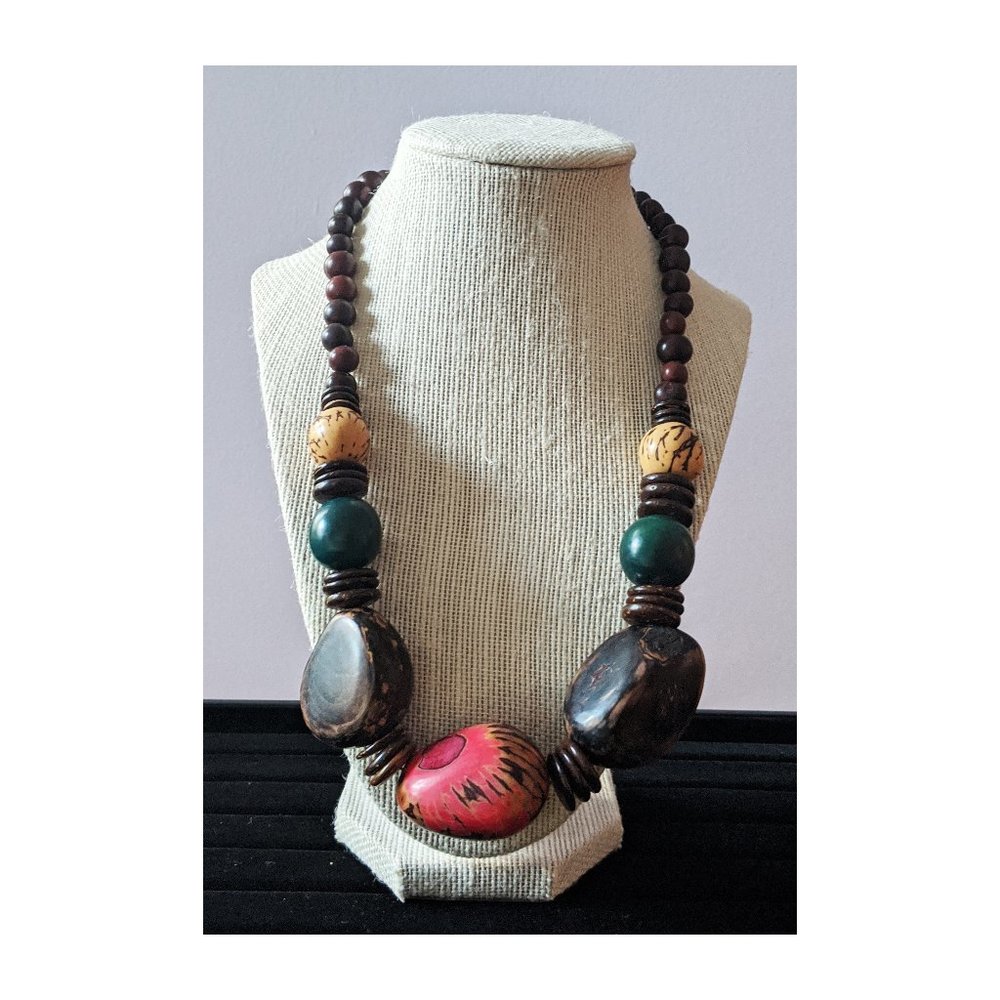 chunky tribal necklace